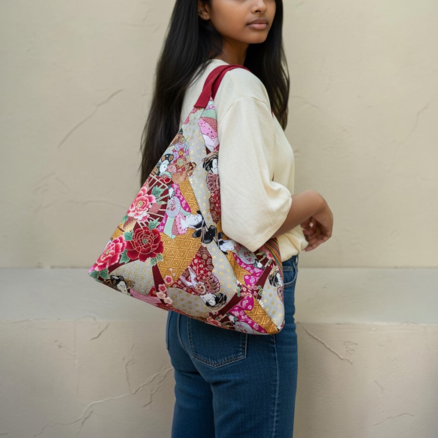 Handmade bento bag | Geishas in the Middle East