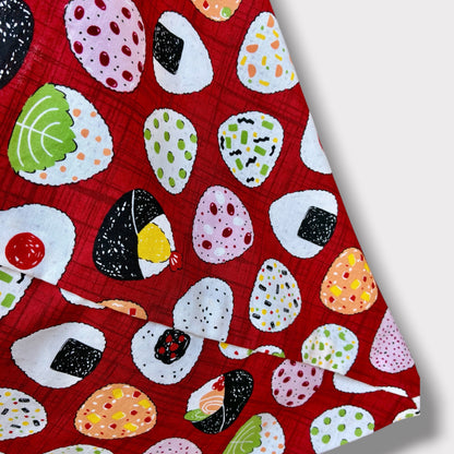 Handmade bento bag | Onigiri festival