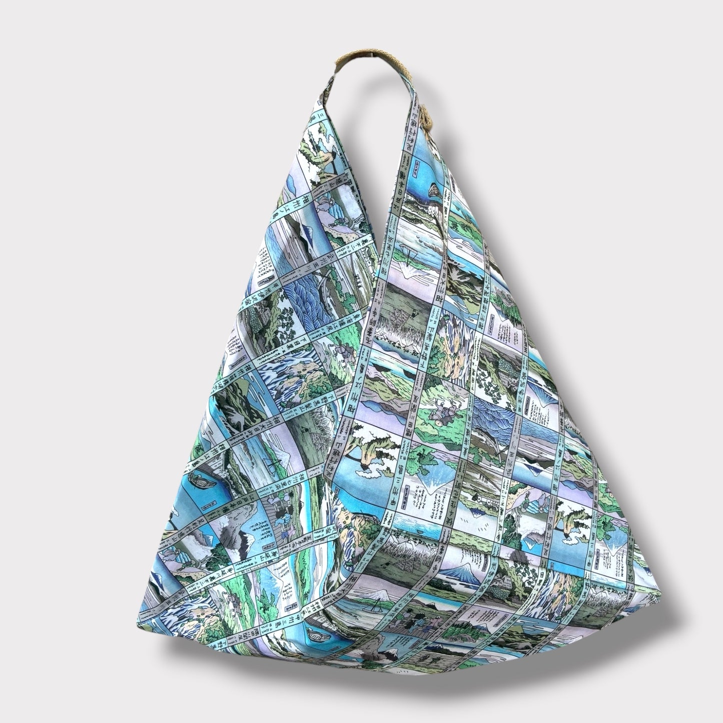 Handmade bento bag | Travelling to see Mt Fuji