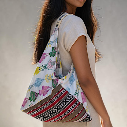 Handmade bento bag | Boho desert