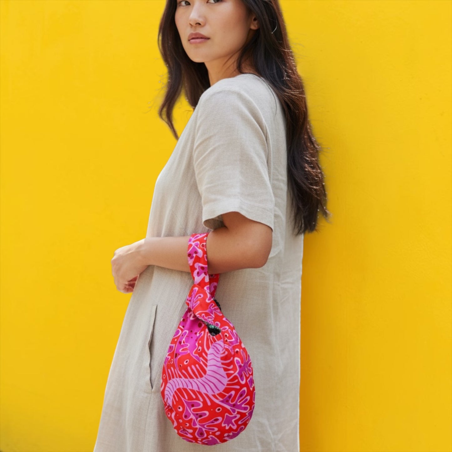 Kiki reversible bag| Gusanitos