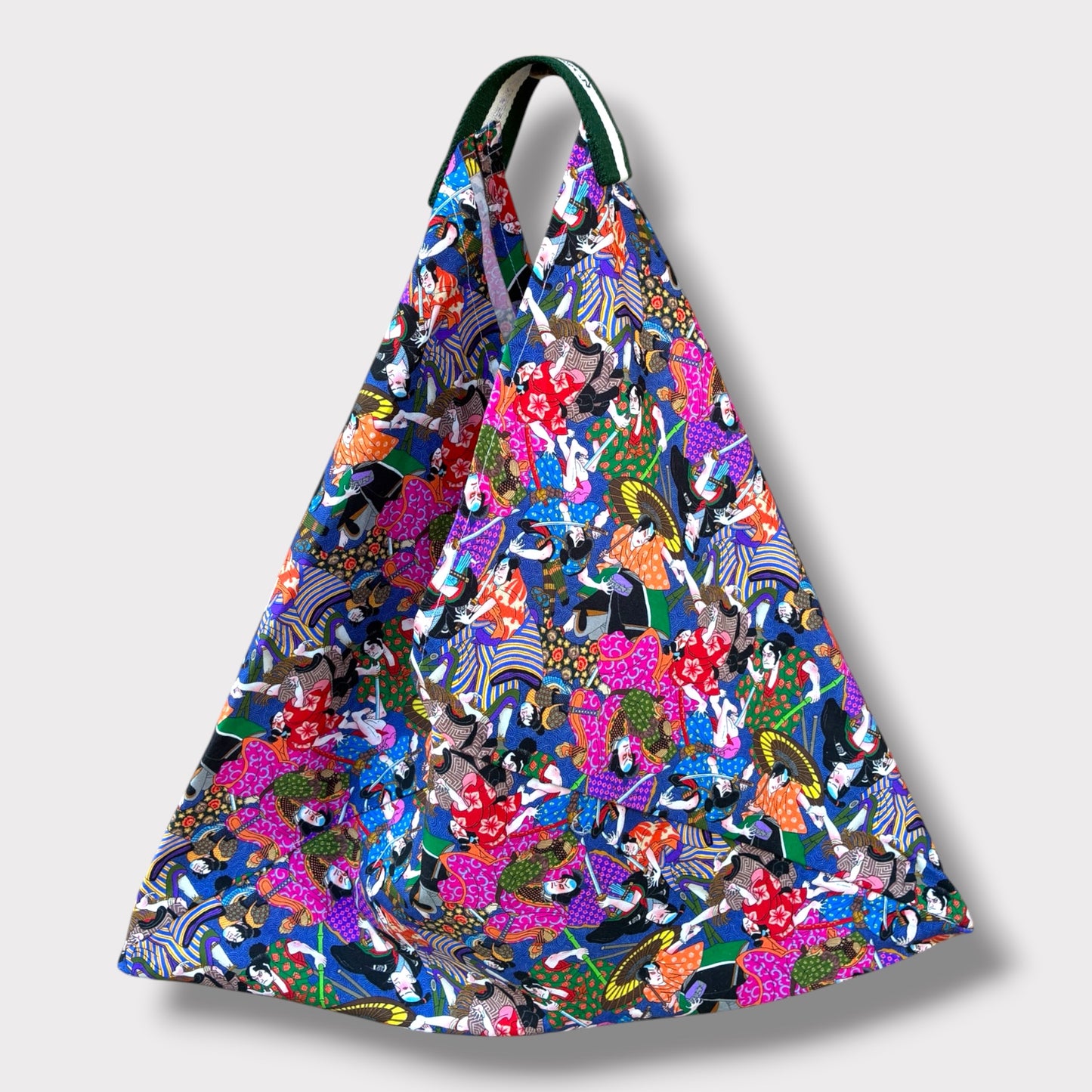 Handmade bento bag | Sakura fighters