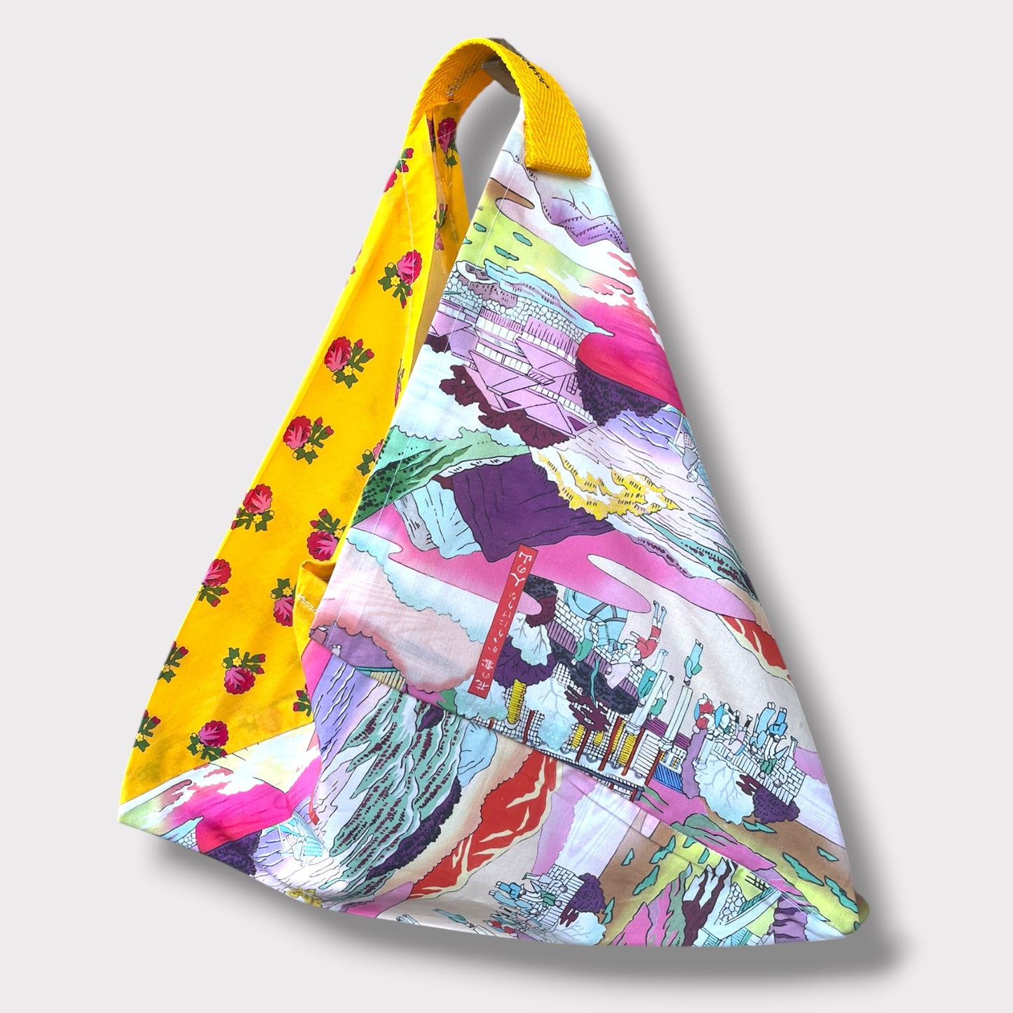Handmade bento bag | Spring in Kyoto