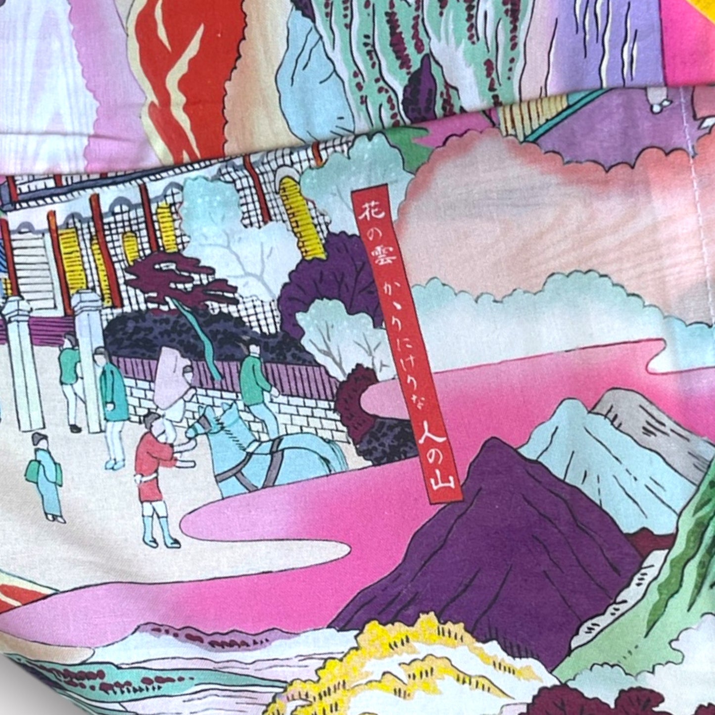 Handmade bento bag | Spring in Kyoto