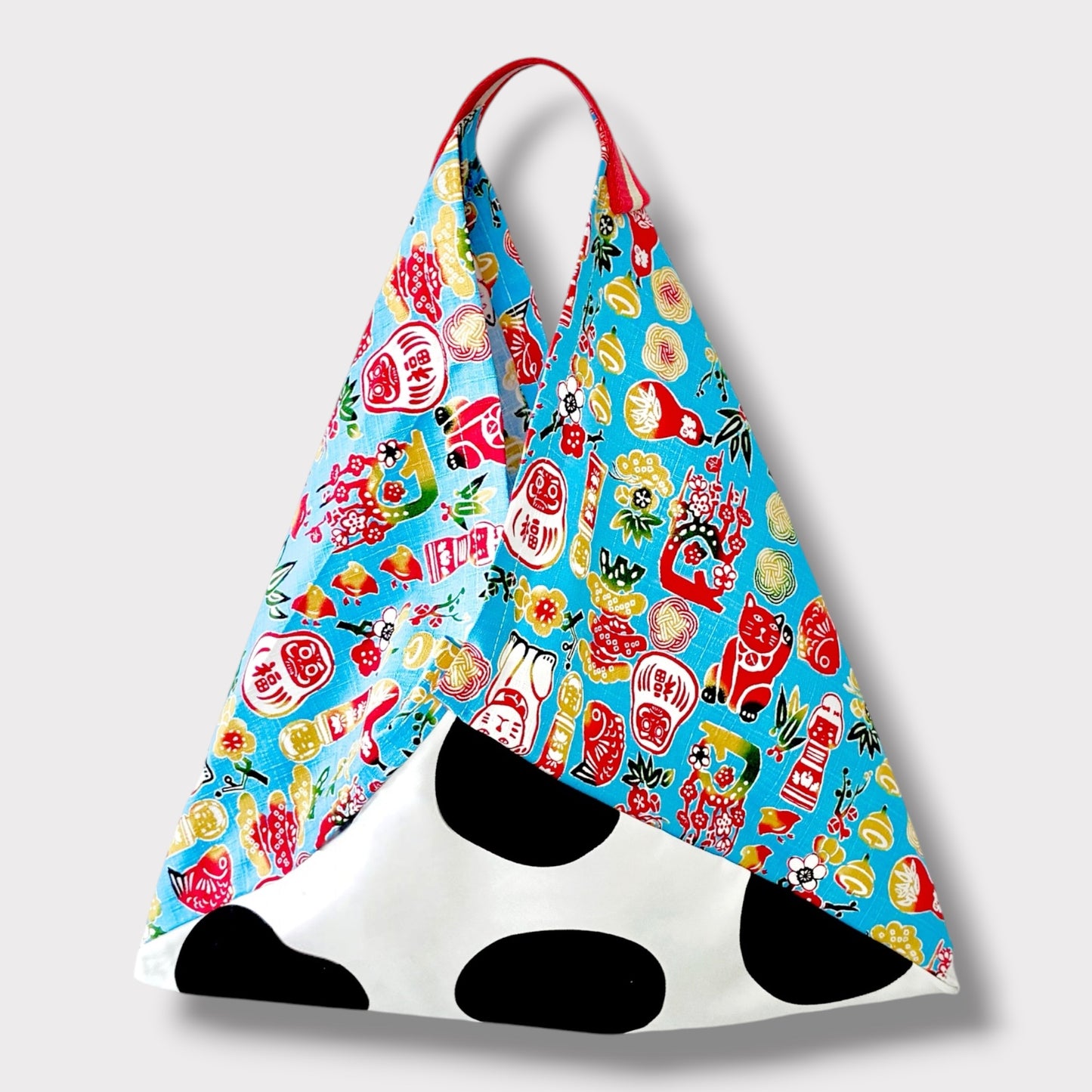 Handmade bento bag | Japan polka