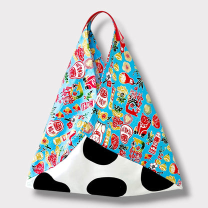 Handmade bento bag | Japan polka