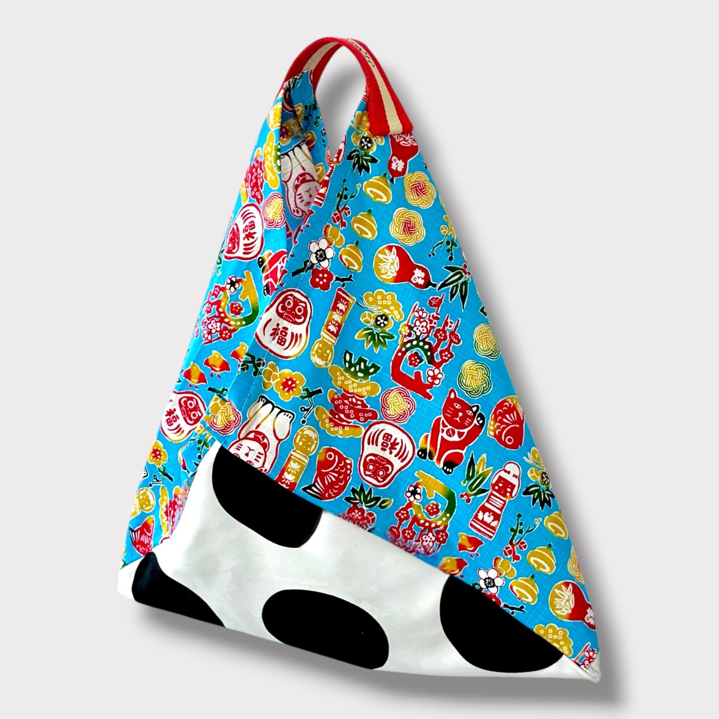 Handmade bento bag | Japan polka