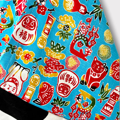 Handmade bento bag | Japan polka