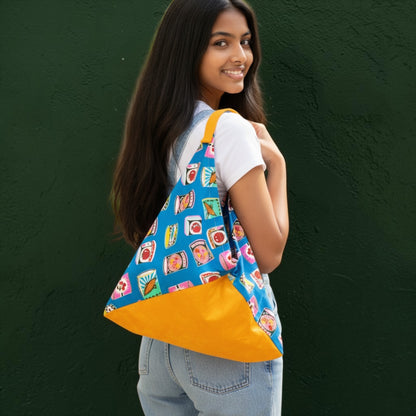 Handmade bento bags| Pop art