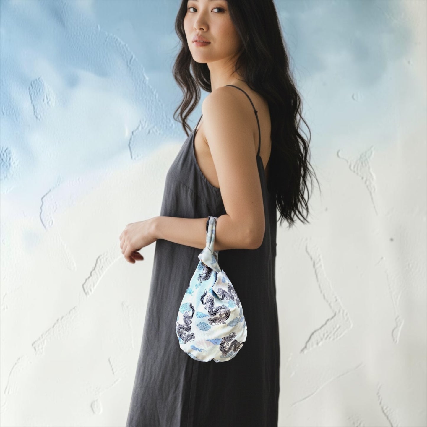 Reversible Kiki bag | Lucky dragons