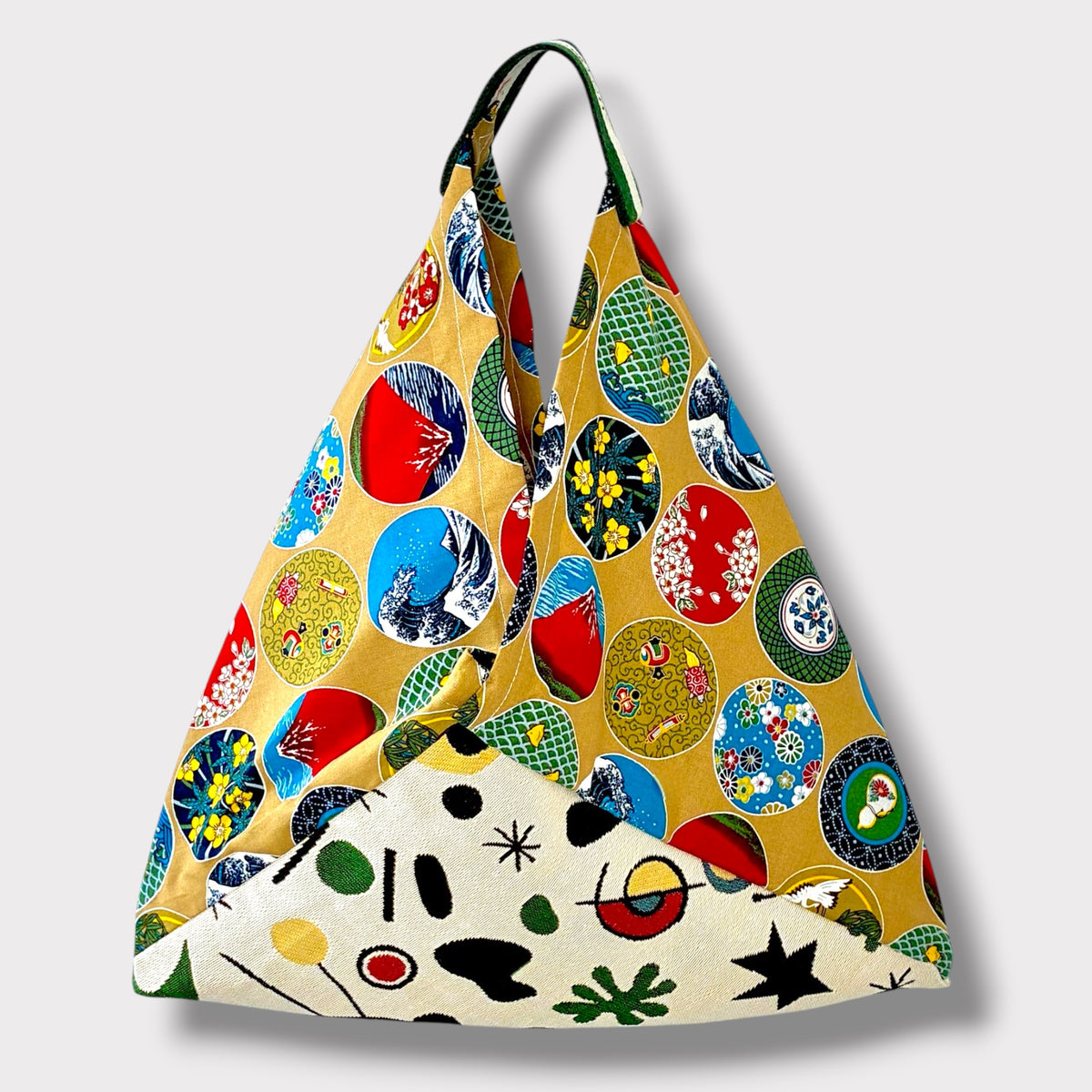 Handmade bento bag | Japan meets Miró