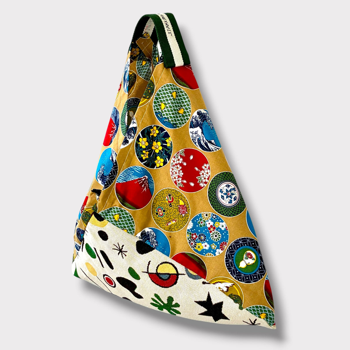 Handmade bento bag | Japan meets Miró