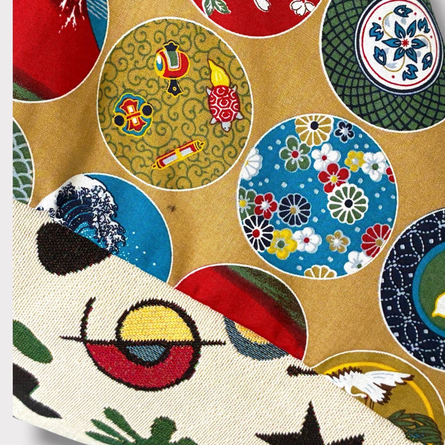 Handmade bento bag | Japan meets Miró