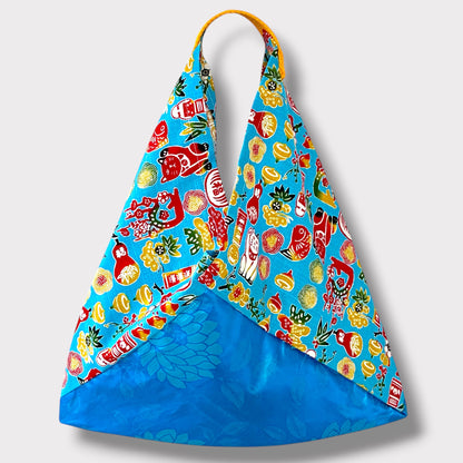 Handmade bento bag | The sky over the lucky cat