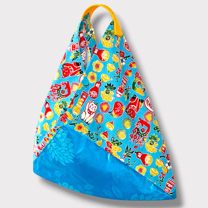 Handmade bento bag | The sky over the lucky cat