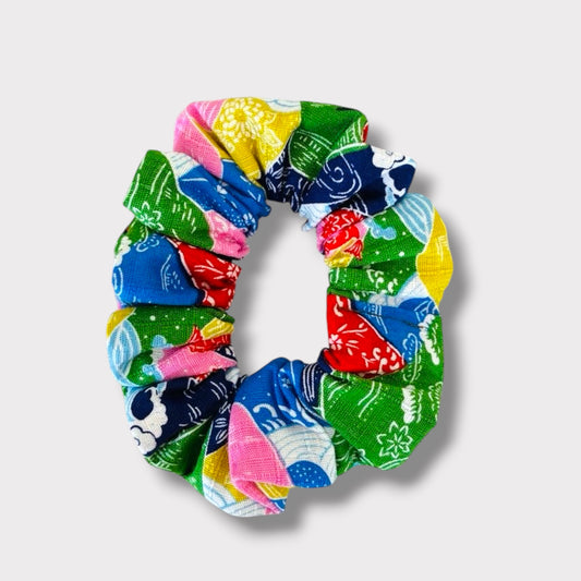 Special edition scrunchie | Colorful hills in Japan