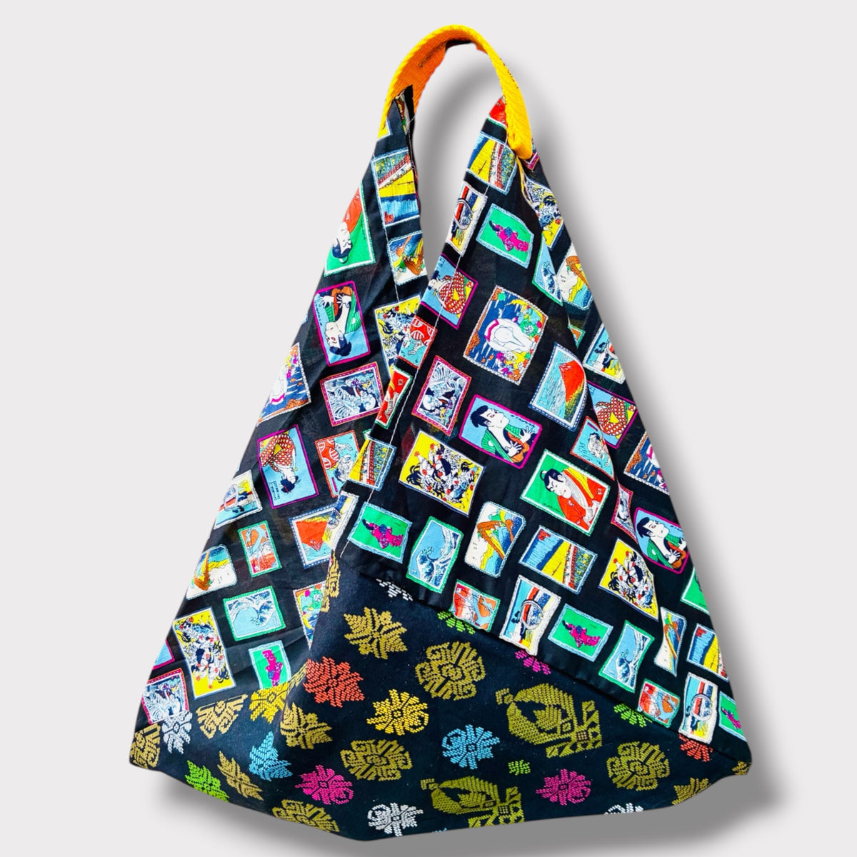 Handmade bento bag | Postcards of Japan to Indonesia