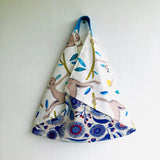 Shoulder origami bag , bento tote bag , eco shopping bag | Macaco & Posidonia - Jiakuma