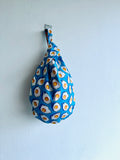 Origami knot bag , Japanese reversible small fabric bag | Huevos Fritos