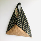Tote bento bag , origami triangle shoulder bag | Le api di Firenze - Jiakuma