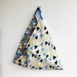 Origami bento bag , shoulder tote fabric bag | Streets of Osaka - Jiakuma