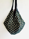 Origami sac shoulder bag , reversible cool fabrics large tote bag | Abejas modernistas - Jiakuma