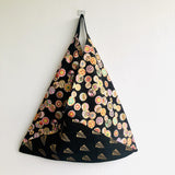 Bento origami bag , shoulder cool fabric eco bag , tote triangle bag | Christmas decorations in Tokyo - Jiakuma