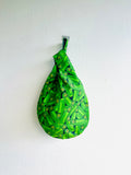 Origami small bag , knot fabric bag , wrist Japanese inspired bag | Frighten pepinillos