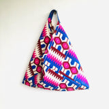 Bento origami bag , tote eco bag , African tote shopping bag | African geometries - Jiakuma