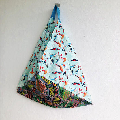 Bento bag | Birds flying in a tropical forest in Malaysia - Jiakuma