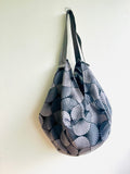 Origami sac bag , reversible shoulder fabric bag, Japanese inspired bag | Cameo