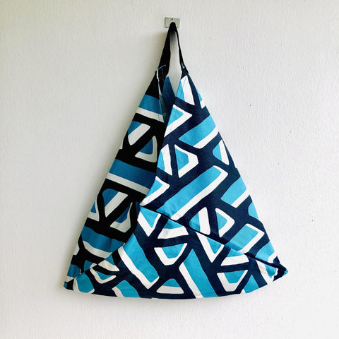 Origami bento bag , shoulder tote fabric bag , Japanese inspired bag | Building labyrinths in Korea - Jiakuma