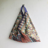 Origami bento tote bag , shoulder fabric bag , batik tote bag | Kuala Lumpur & Milano - Jiakuma