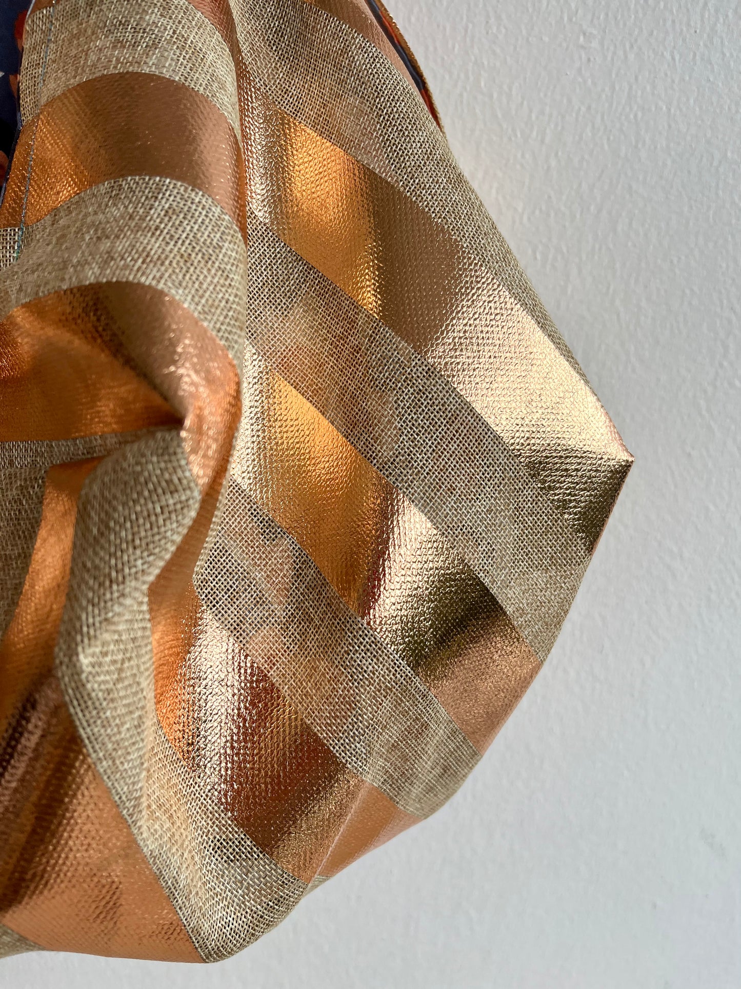 Origami sac bag, reversible fabric bag , shoulder jute eco bag , shopping sac bag , Japanese inspired bag | People that don’t use plastic bags have the power - Jiakuma