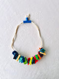 Colorful and fun Jewelry , colorful statement necklace , fun and unique neon necklace | Palma