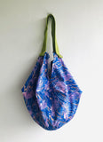 Shoulder sac bag, origami sac bag , tote fabric reversible sac | Keep an eye on my cats - Jiakuma