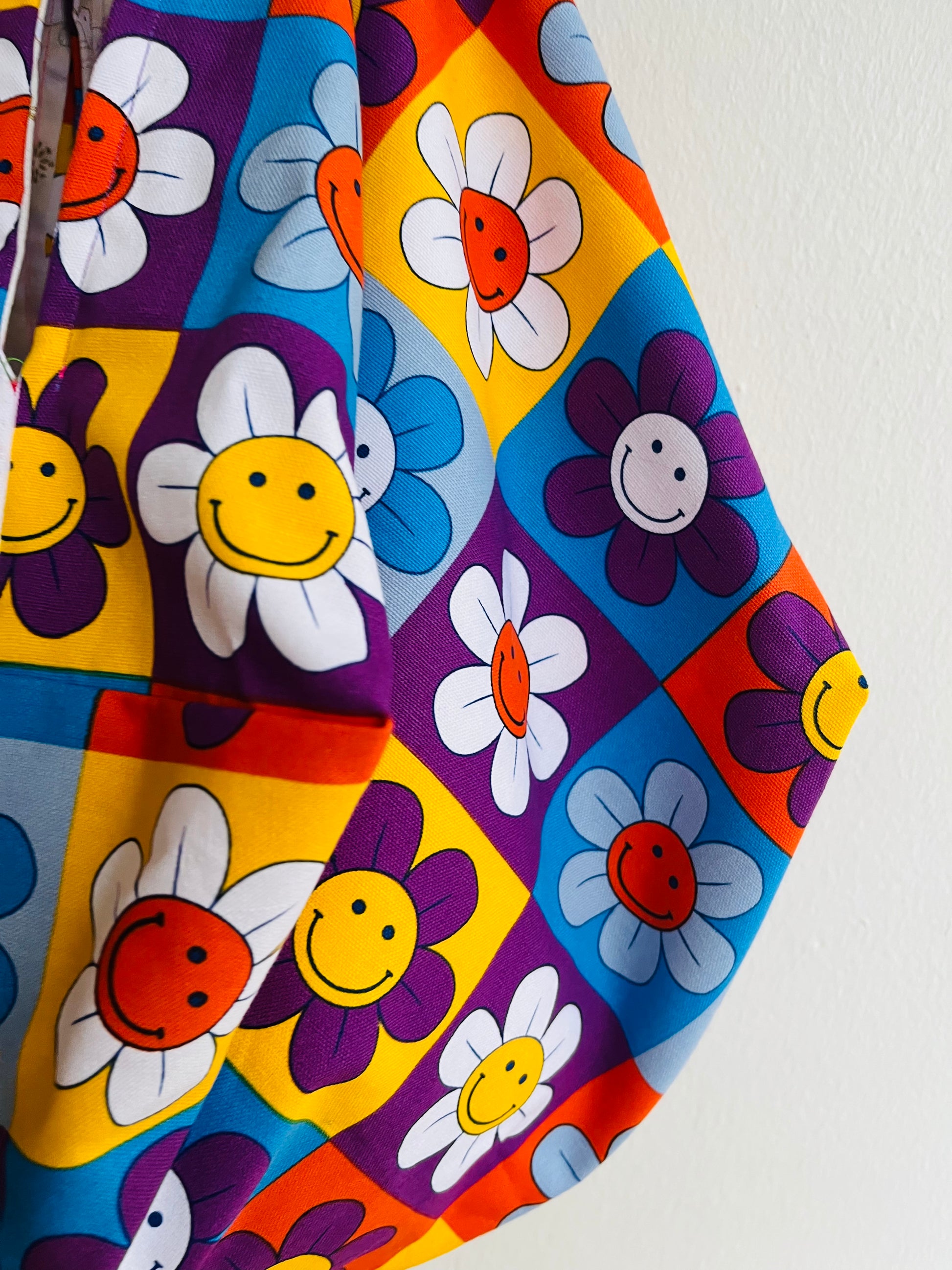 Origami sac bag , colorful reversible bag , shoulder Japanese inspired sac bag , eco friendly shopping bag | Margaritas felices - Jiakuma