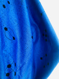 Sac shoulder reversible bag , origami Japanese inspired handmade bag | Blue Klein  galaxy