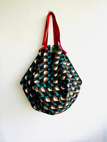 Sac fabric bag , origami Japanese inspired bag , eco friendly shopping bag | Geometries and origami