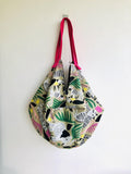 Origami reversible shoulder bag , tote shopping eco bag  Japanese inspired bag | In the jungle - Jiakuma
