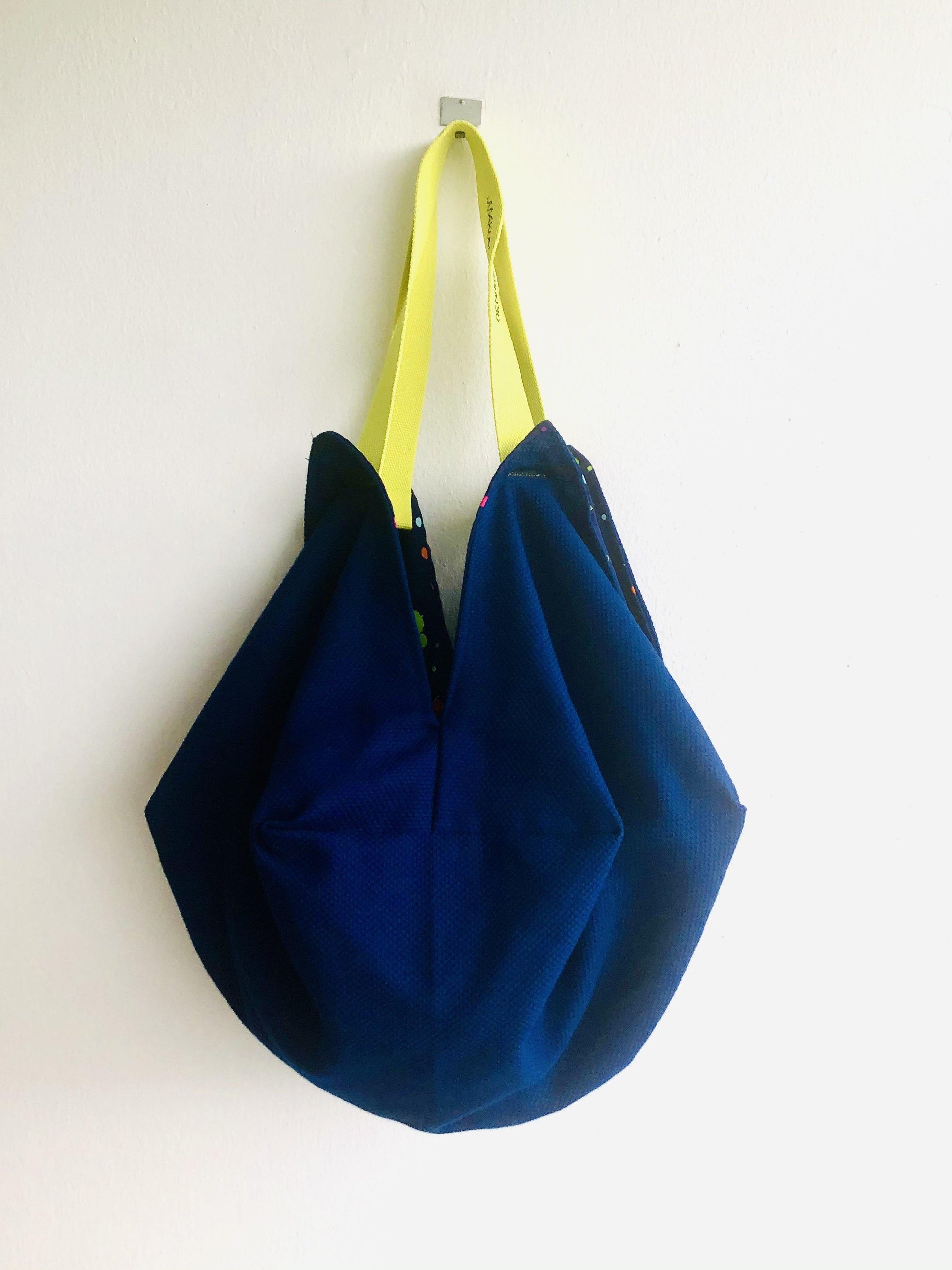 Sac reversible handmade bag , origami sac shoulder bag | Nit del foc - Jiakuma