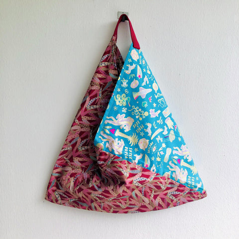 Shoulder bento bag , origami tote fabric bag | Unicorns, tigers  and dreams in Japan - Jiakuma