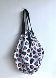 Origami sac bag, reversible handmade fabric bag , shoulder sac bag , eco friendly shopping bag | Beautiful ladies - Jiakuma