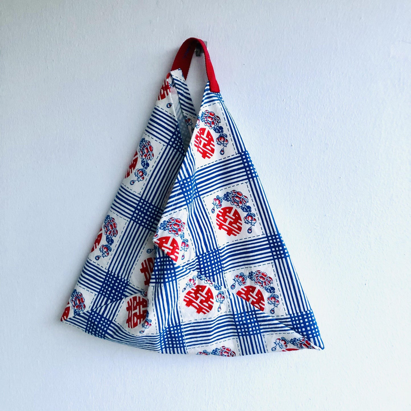 Origami bento bag , ooak shoulder bag | Double happiness - Jiakuma