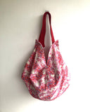 Origami sac shoulder bag , reversible Japanese inspired bag , sac tote bag | Candy candy - Jiakuma
