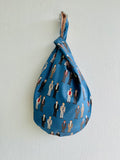 Origami small knot bag , cool fabric writer bag , origami Japanese inspired small bag | Tokyo office catwalk