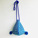 Original and colorful eco friendly small weekend origami shoulder bag | Oceano Pacifico - Jiakuma