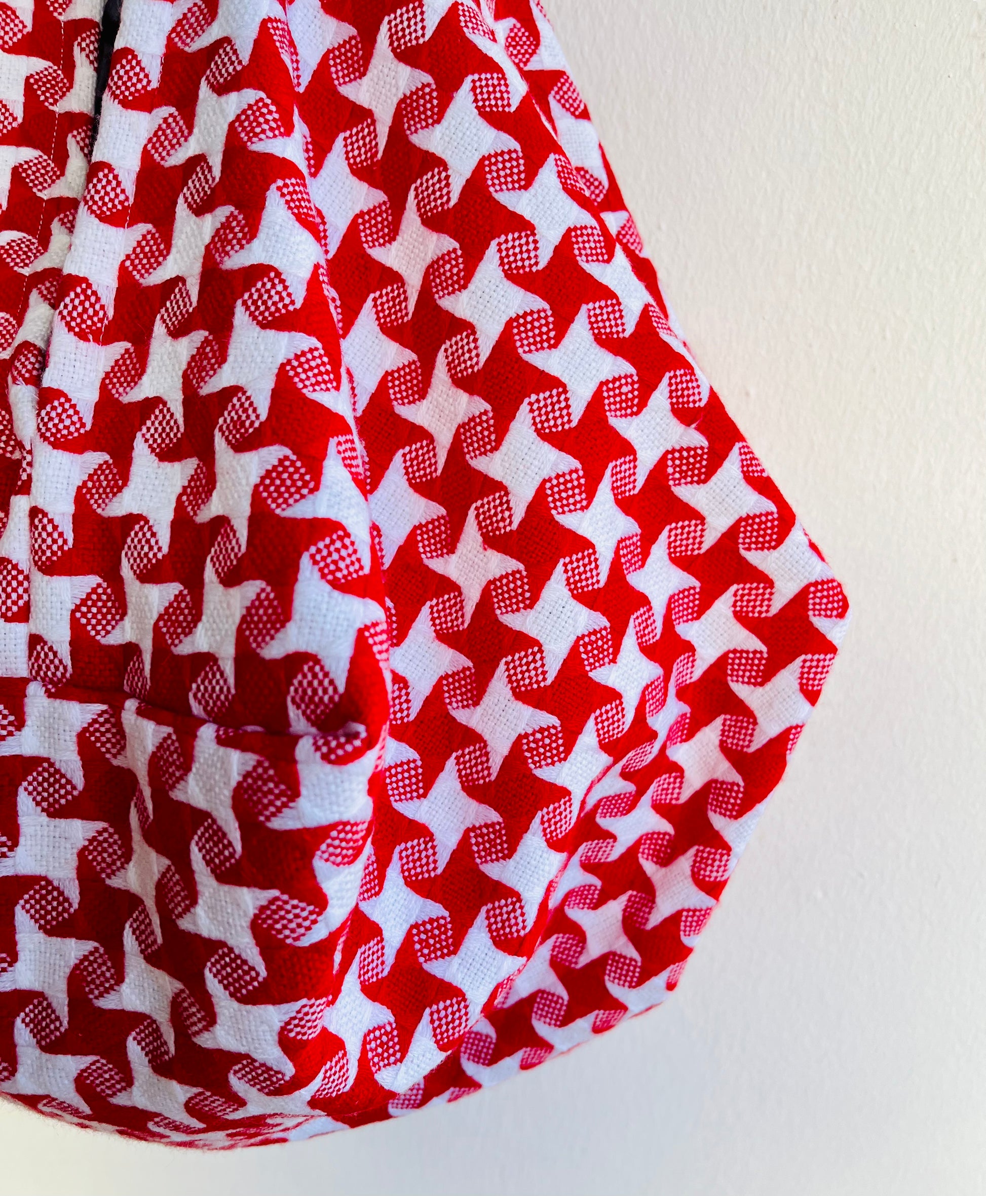 Origami sac bag , reversible fabric red bag , shoulder origami japanese inspired evo bag | Rosso - Jiakuma