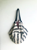 Origami reversible sac bag , Japanese inspired bag , handmade eco friendly shopping bag | Fields of gold - Jiakuma