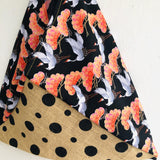 Shoulder bento bag , origami polka dots cool bag | Cranes & dots - Jiakuma